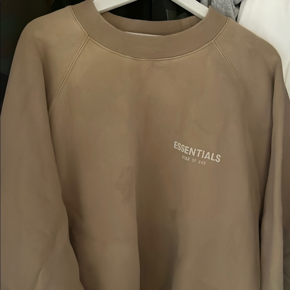 Men's essentials Tan Sweater